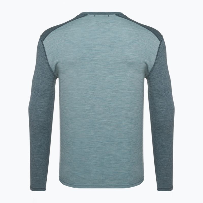 Bărbați Smartwool Merino 250 Baselayer Crew Boxed pewter albastru-plumb tricou termic 4