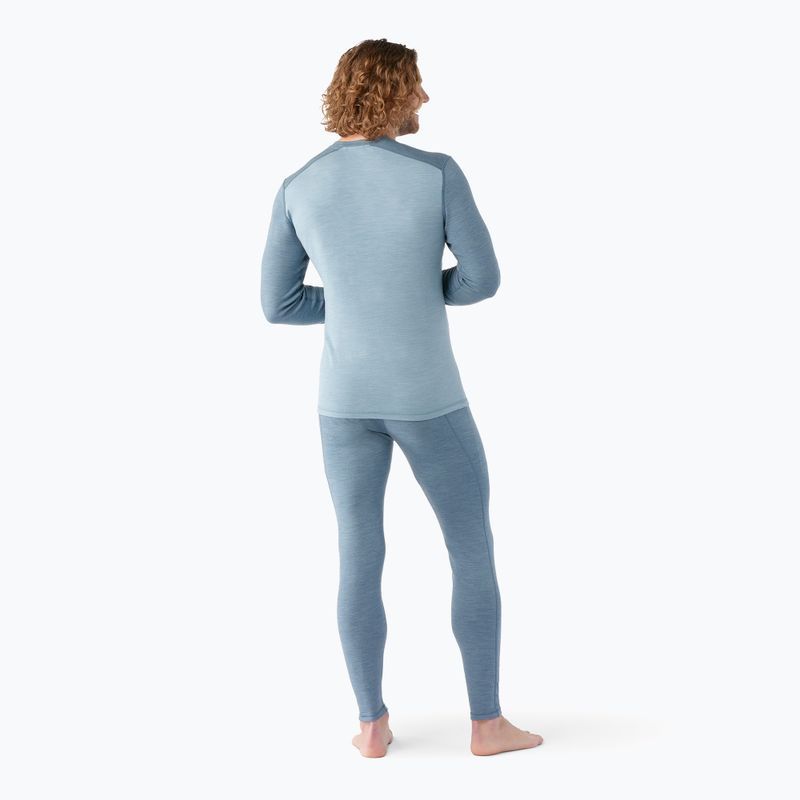 Bluză termică pentru bărbați Smartwool Merino 250 Baselayer Crew Boxed pewter blue-lead 2
