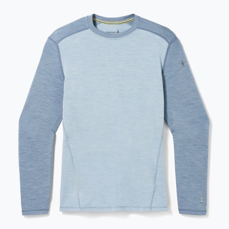 Bluză termică pentru bărbați Smartwool Merino 250 Baselayer Crew Boxed pewter blue-lead 6
