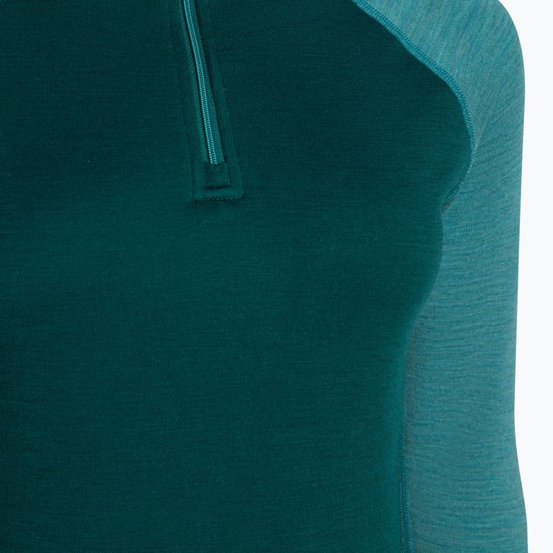 Bluză termică pentru femei Smartwool Classic Thermal Merino Baselayer 1/4 Zip Boxed emerald 5
