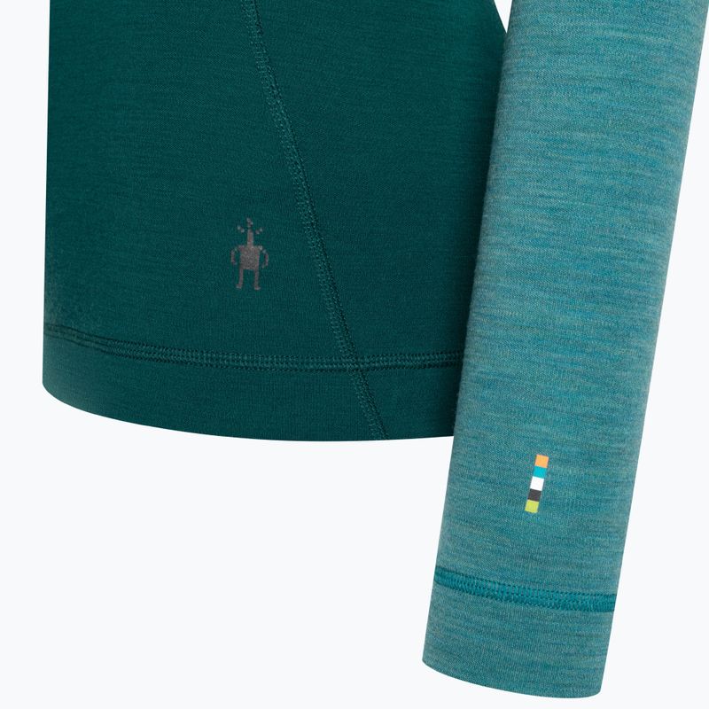 Bluză termică pentru femei Smartwool Classic Thermal Merino Baselayer 1/4 Zip Boxed emerald 6