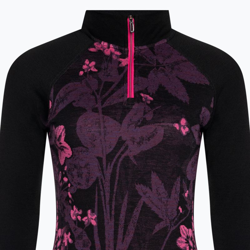 Bluză termică pentru femei Smartwool Classic Thermal Merino Baselayer 1/4 Zip Boxed purple iris 5