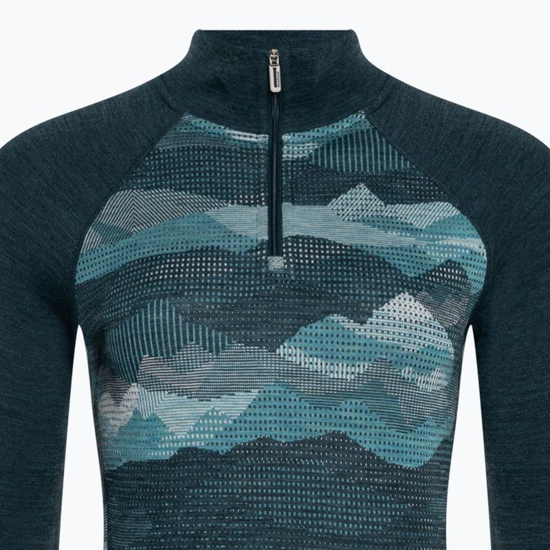 Bluză termică pentru femei Smartwool Classic Thermal Merino Baselayer 1/4 Zip Boxed twilight 5