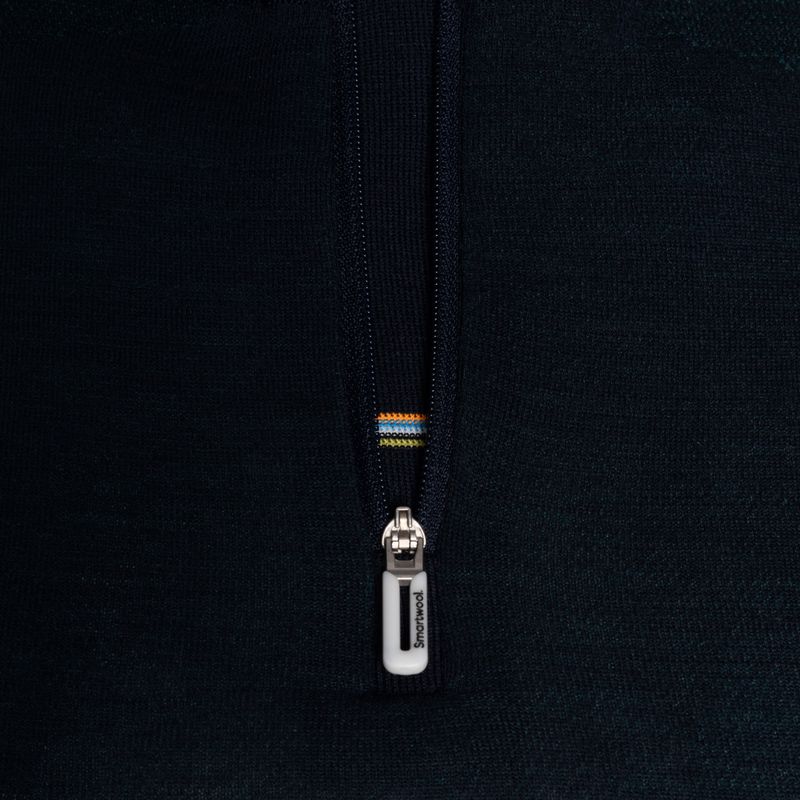 Bluză termică pentru femei Smartwool Intraknit Thermal Merino Baselayer Colorblock 1/4 Zip navy 6