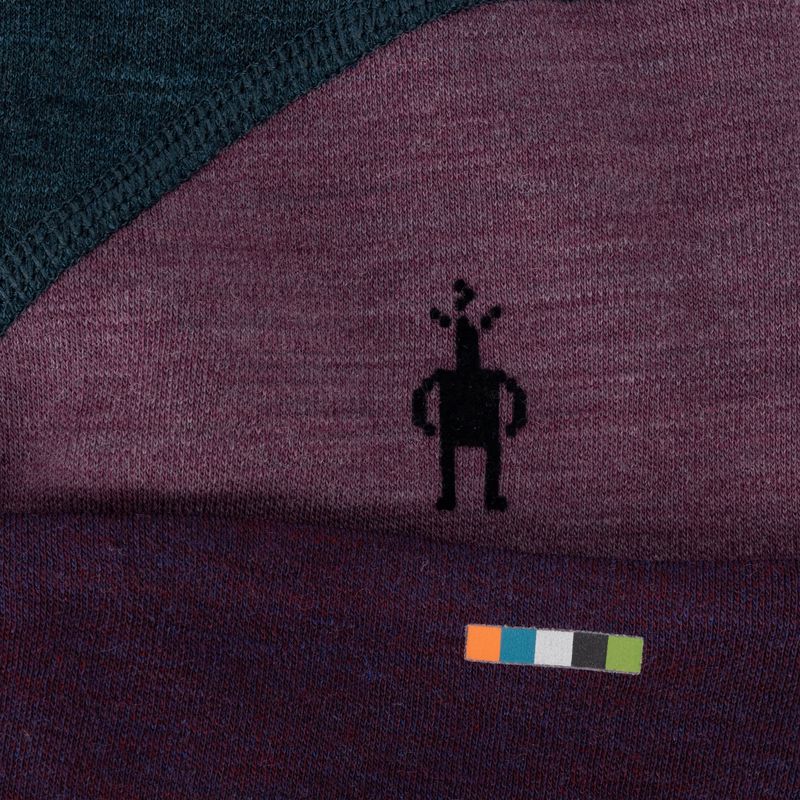 Căciulă Smartwool Thermal Merino Colorblock twilight blue heather 3