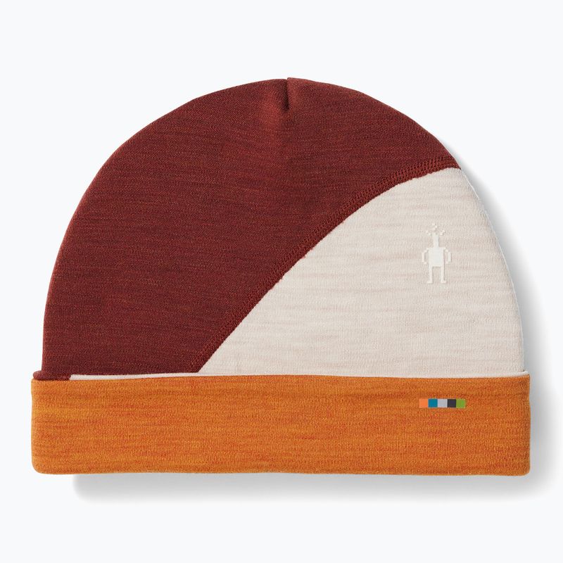 Căciulă Smartwool Thermal Merino Colorblock marmalade heather