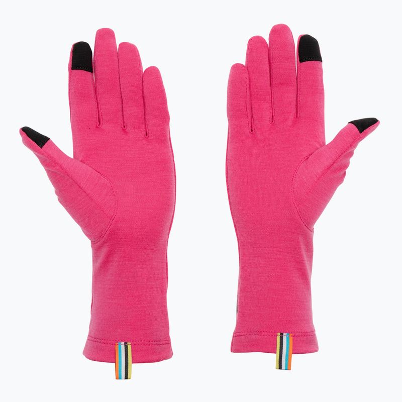 Mănuși de trekking Smartwool Thermal Merino power pink 2