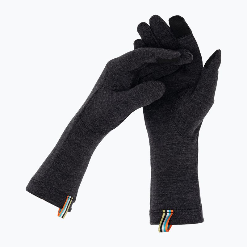 Mănuși de trekking Smartwool Thermal Merino Charcoal Heather de culoare cărbune Smartwool
