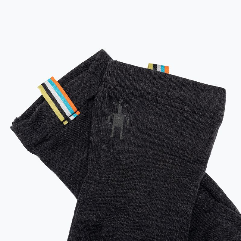 Mănuși de trekking Smartwool Thermal Merino Charcoal Heather de culoare cărbune Smartwool 4