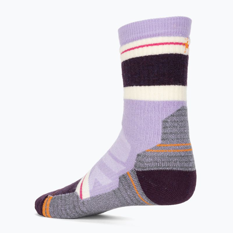 Șosete de trekking pentru femei Smartwool Hike Full Cushion Saturnsphere Crew ultra violet 2