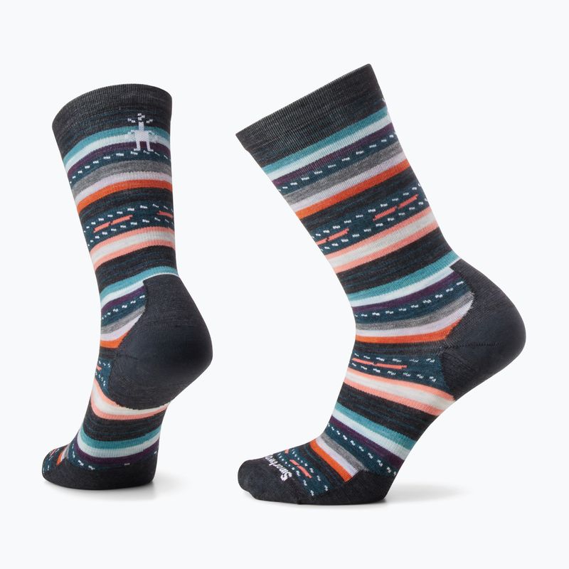 Șosete de trekking Smartwool Everyday Margarita Crew charcoal
