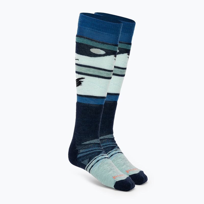 Smartwool Ski Full Cushion Midnight Pattern OTC șosete de schi OTC deep navi