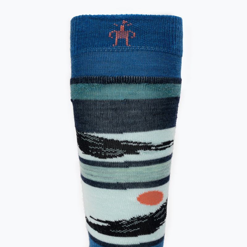 Smartwool Ski Full Cushion Midnight Pattern OTC șosete de schi OTC deep navi 4