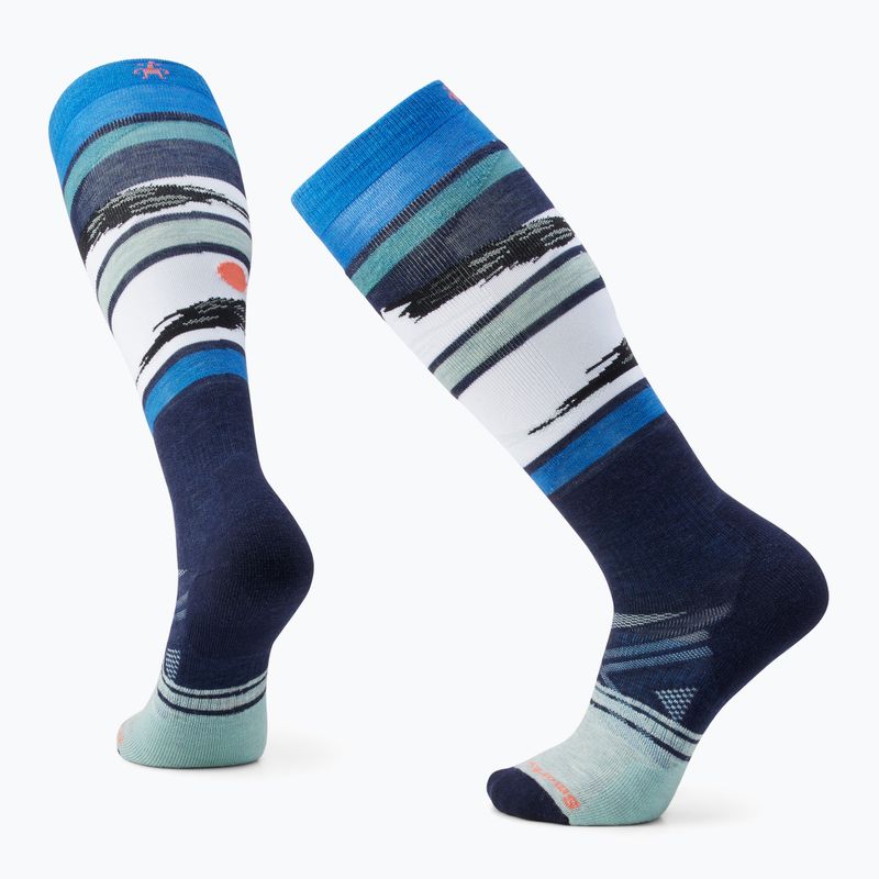 Smartwool Ski Full Cushion Midnight Pattern OTC șosete de schi OTC deep navi 6
