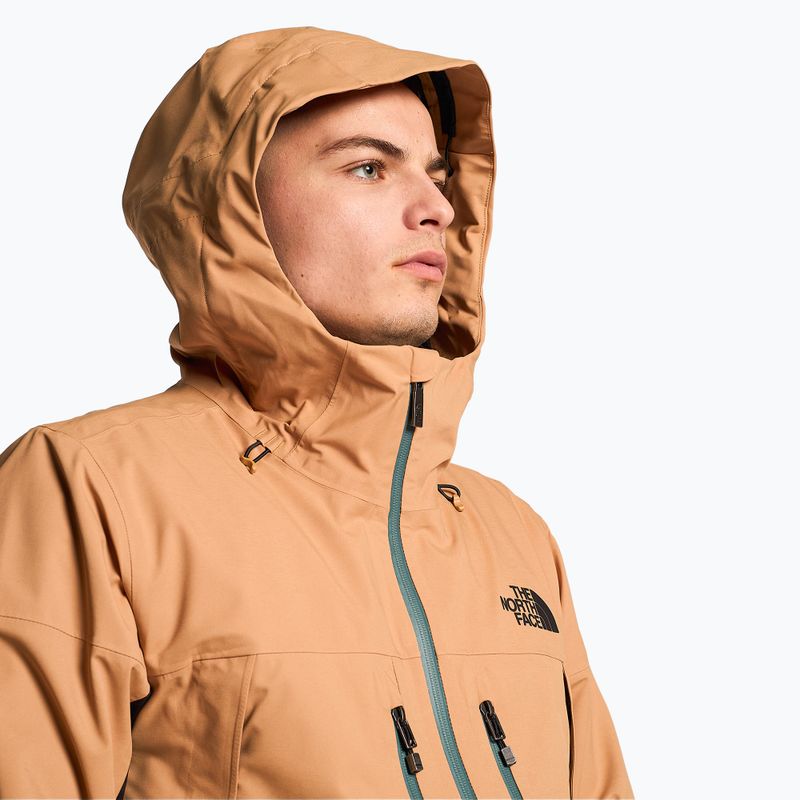 Jachetă de schi pentru bărbați The North Face Mount Bre unt de migdale/negru 3