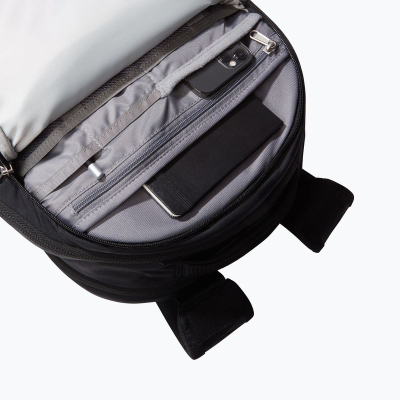 Rucsac de drumeție The North Face Borealis 28 l roșu aprins dip dye cu imprimeu mare/negru pentru drumeții 5