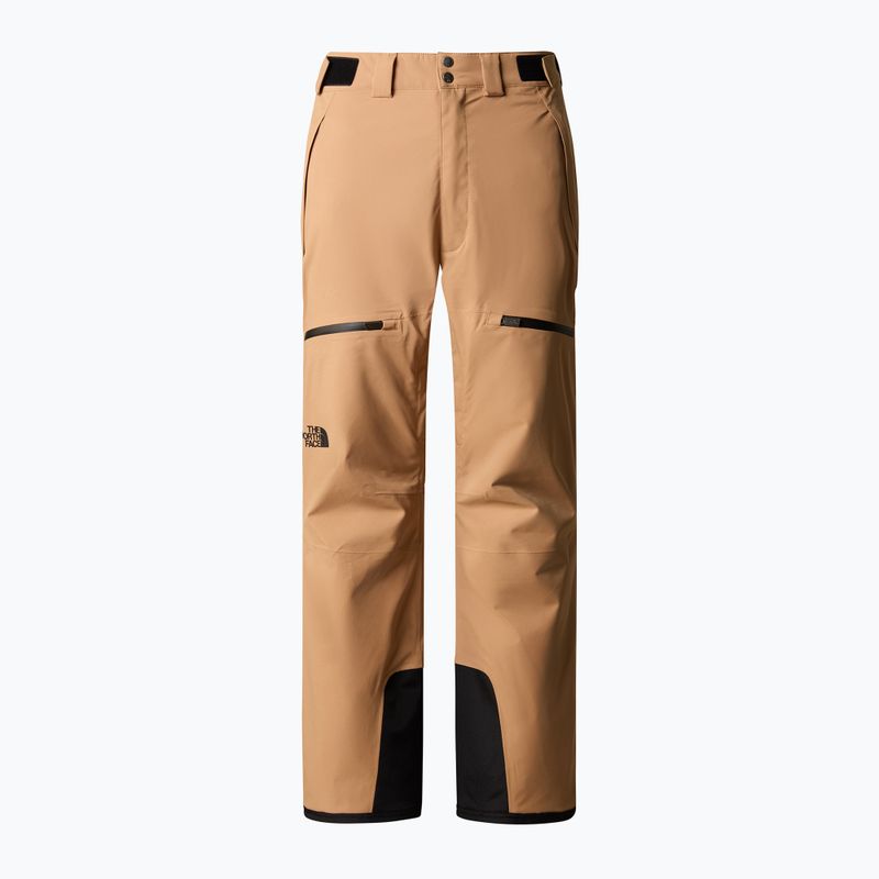 Pantaloni de schi pentru bărbați The North Face Chakal Chakal unt de migdale/negru 6