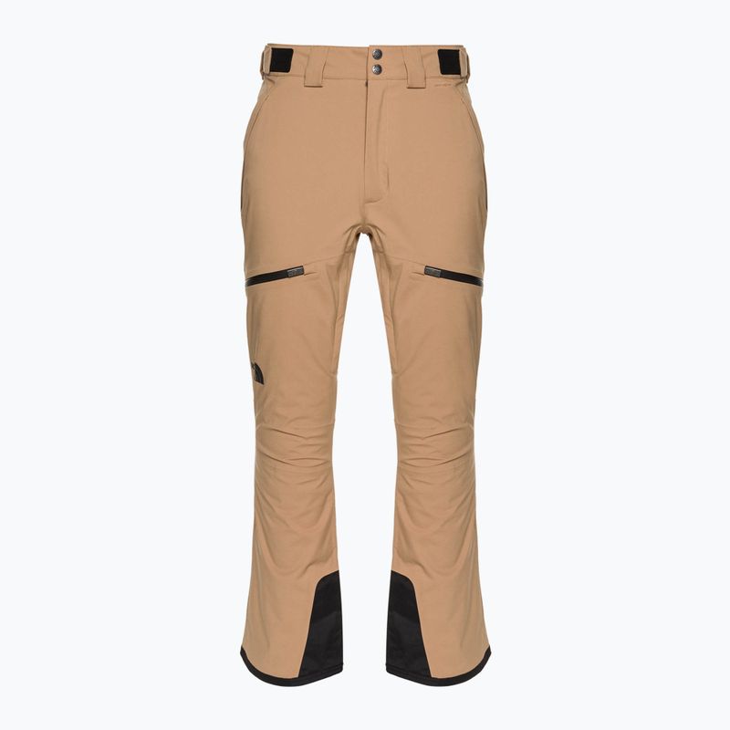 Pantaloni de schi pentru bărbați The North Face Chakal Chakal unt de migdale/negru