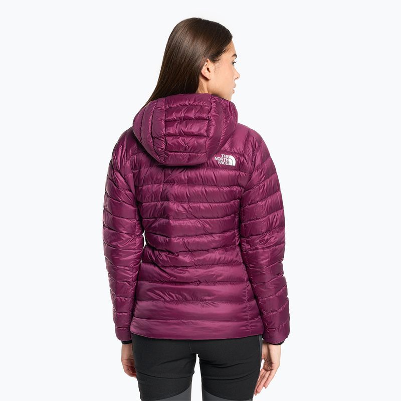 Jachetă de iarnă pentru femei The North Face Summit Breithorn Hoodie boysenberry 2