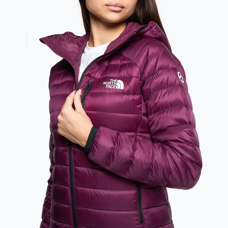 Jachetă de iarnă pentru femei The North Face Summit Breithorn Hoodie boysenberry 4