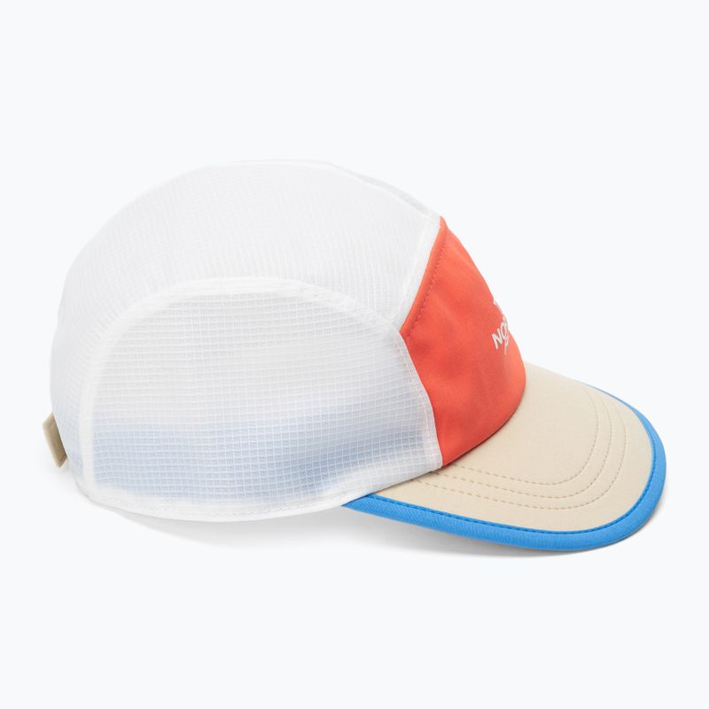Șapcă de alergare The North Face Run optic blue/radiant orange/white 2