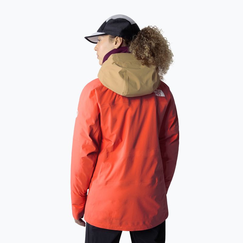 Jachetă de schi pentru femei The North Face Summit Stimson Futurelight radiant orange/almond butter 3