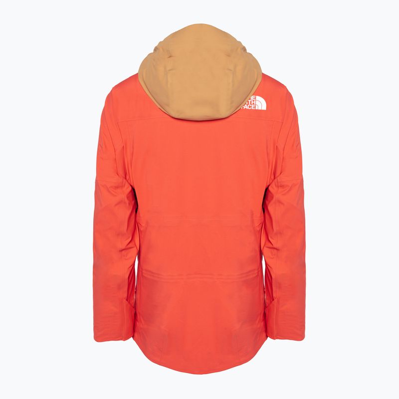 Jachetă de schi pentru femei The North Face Summit Stimson Futurelight radiant orange/almond butter 6