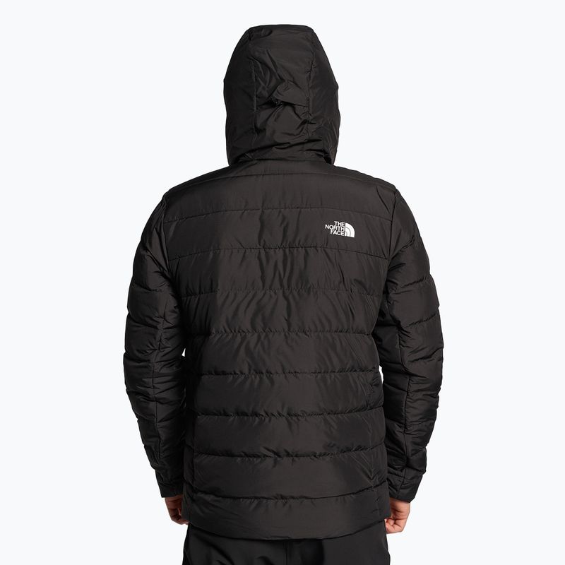 Jachetă pentru bărbați The North Face Aconcagua 3 Hoodie negru 2