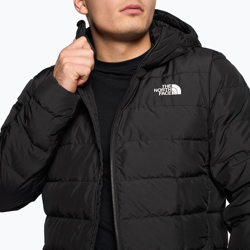 Jachetă pentru bărbați The North Face Aconcagua 3 Hoodie negru 4