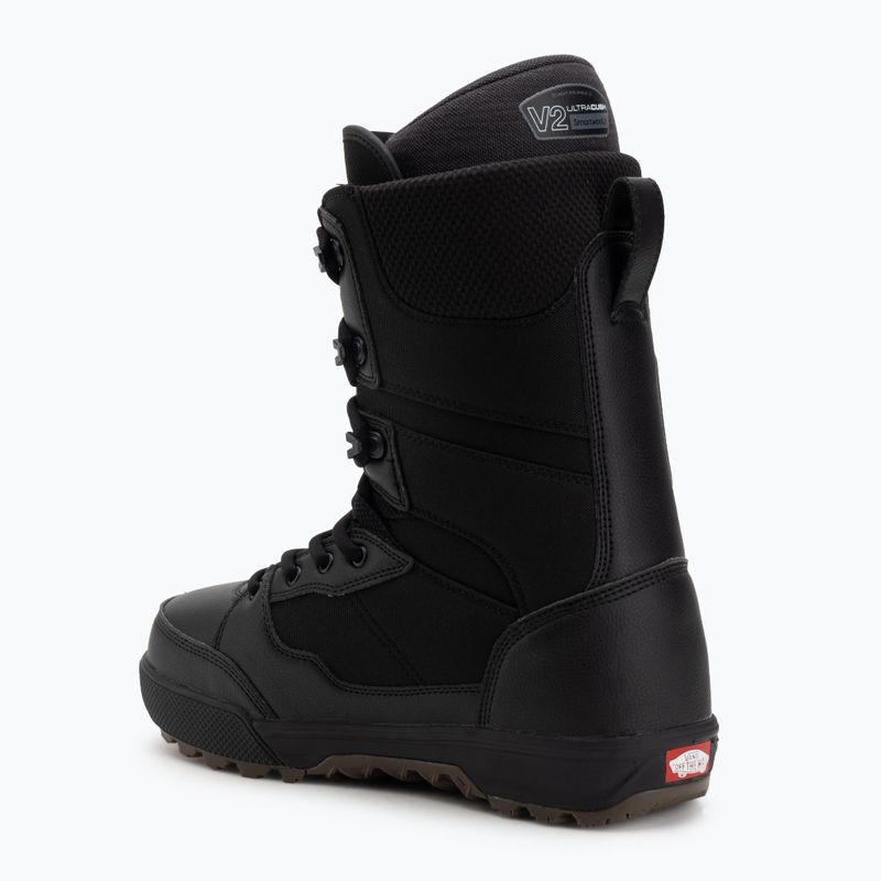Încălțăminte de snowboard pentru bărbați Vans Invado Pro M black/gum 2