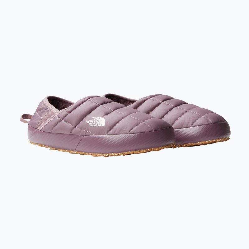 Papuci de iarnă pentru bărbați The North Face Thermoball Traction Mule V fawn gray/gardenia white 7