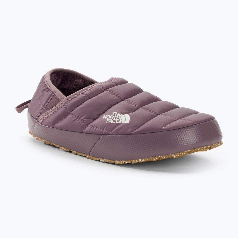 Papuci de iarnă pentru bărbați The North Face Thermoball Traction Mule V fawn gray/gardenia white