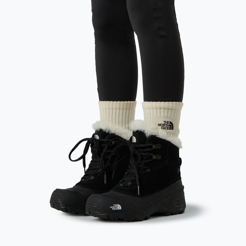 Ghete pentru copii The North Face Shellista V Lace WP black/black 8