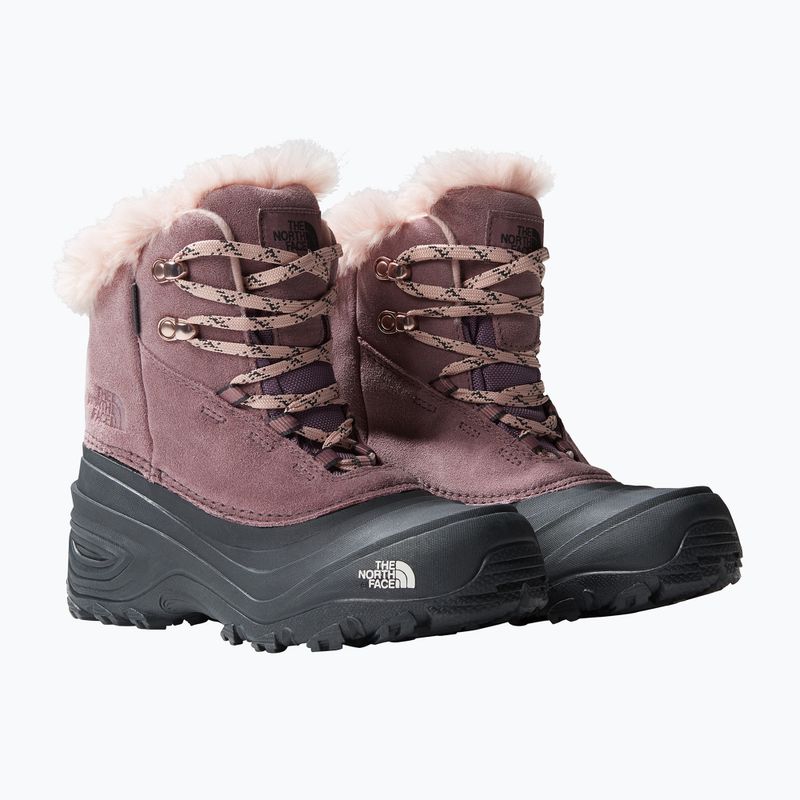 The North Face Shellista V Lace Wp cizme de zăpadă pentru copii fawn grey/asphalt grey 7