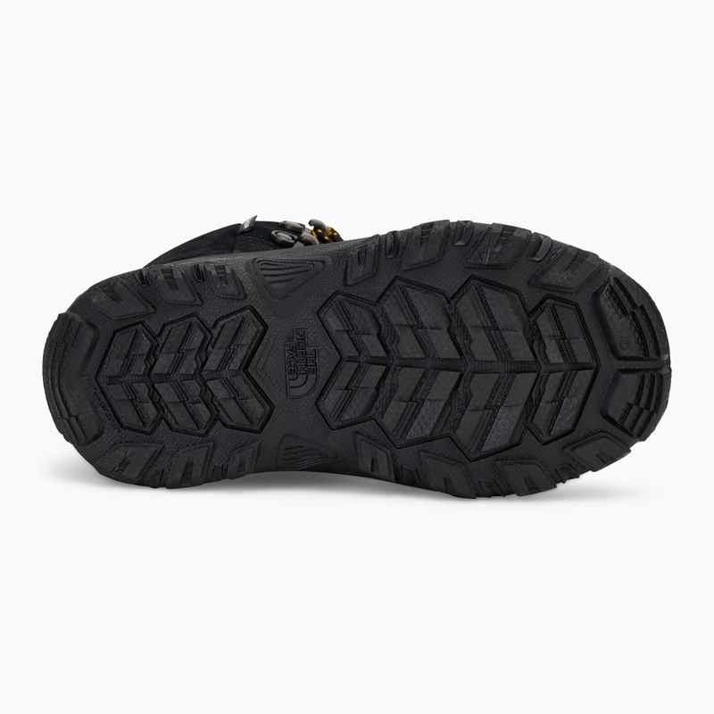 Încălțăminte de trekking pentru copii The North Face Chilkat V Lace WP black/black 4