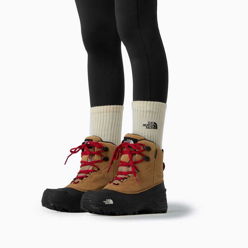 The North Face Chilkat V Lace unt de migdale/negru cizme de trekking pentru copii 11