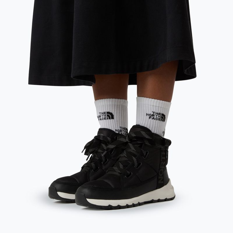 Ghete pentru femei The North Face Thermoball Lace Up Luxe Wp black/asphalt grey 8