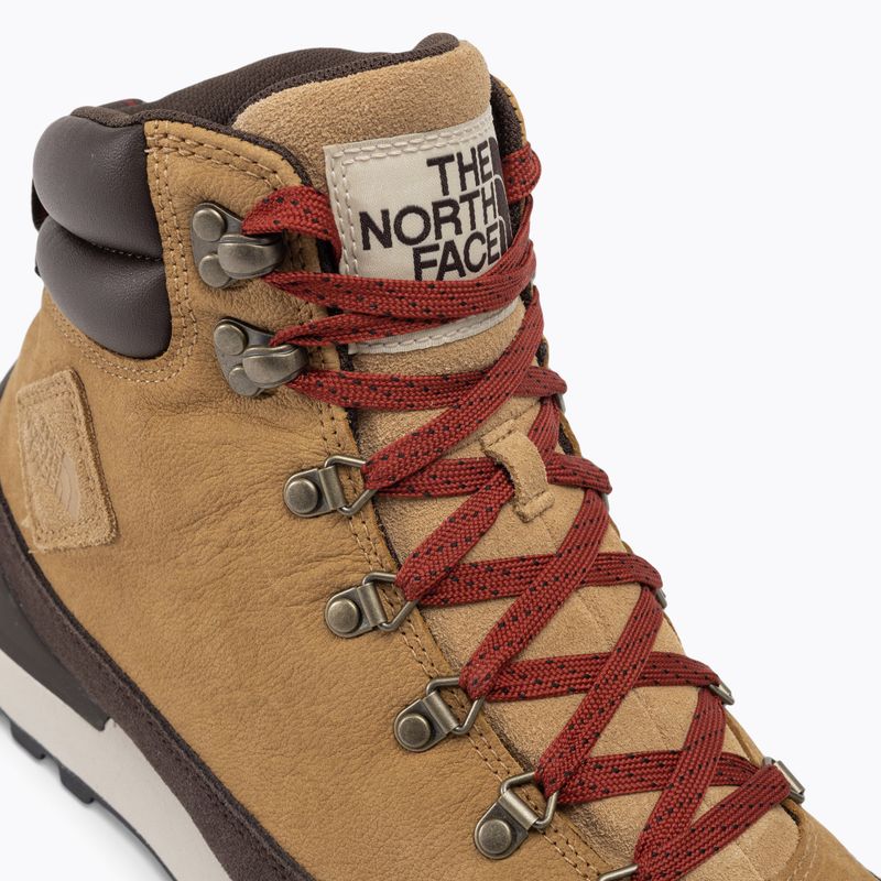 Cizme de trekking pentru bărbați The North Face Back To Berkeley IV Leather WP unt de migdale/demitasse maro 8