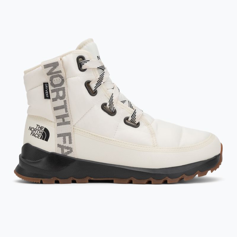 Ghete pentru femei The North Face Thermoball Lace Up Luxe Wp gardenia white/black 2