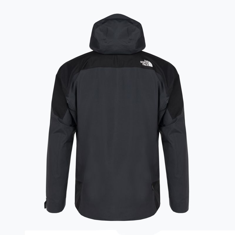 Jachetă softshell pentru bărbați The North Face Jazzi Gtx asfalt gri/negru 7