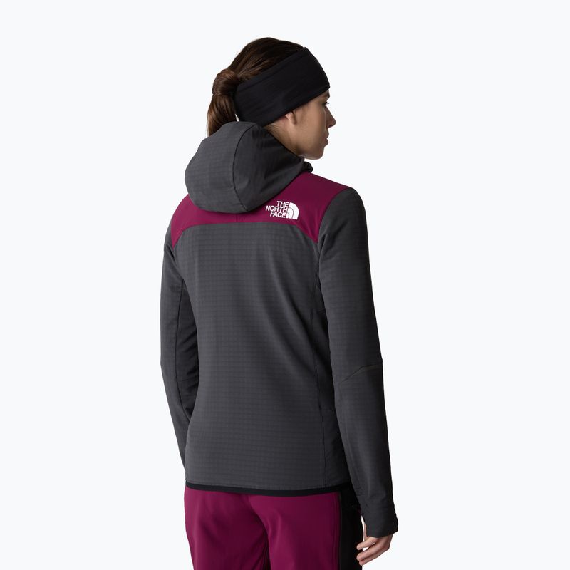Geacă de puf pentru femei The North Face Dawn Turn Hybrid Ventrix Midlayer asfalt grey/boysenberry 3