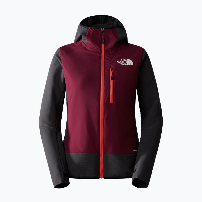 Geacă de puf pentru femei The North Face Dawn Turn Hybrid Ventrix Midlayer asfalt grey/boysenberry