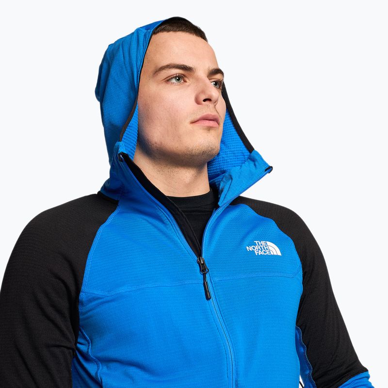 Hanorac bărbătesc The North Face Bolt Polartec Fleece Hoodie albastru optic/negru 4