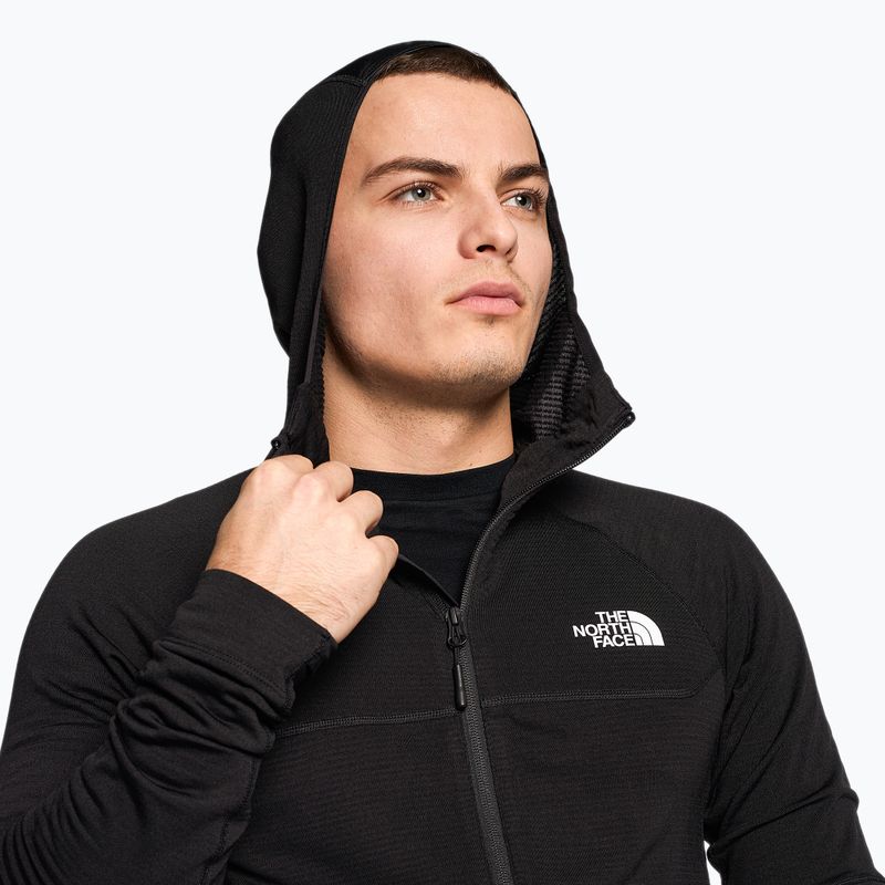 The North Face Bolt Polartec Hoodie negru pentru bărbați The North Face Bolt Polartec Hoodie negru 4