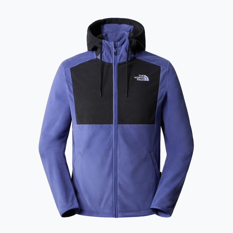 Bărbați The North Face Homesafe Homesafe Full Zip Fleece Hoodie cave albastru/negru 4