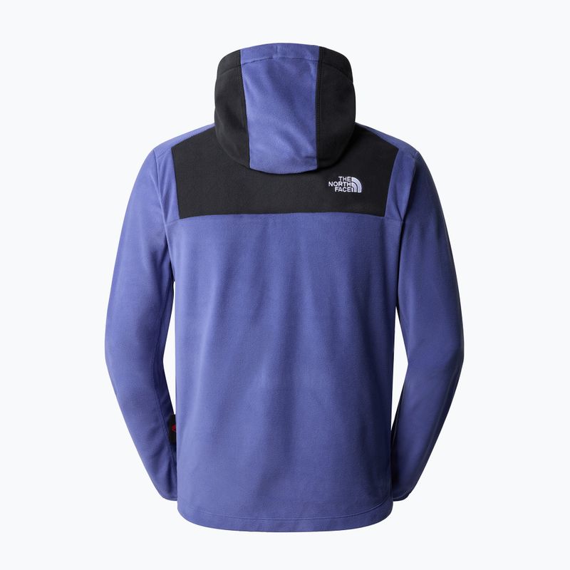 Bărbați The North Face Homesafe Homesafe Full Zip Fleece Hoodie cave albastru/negru 5