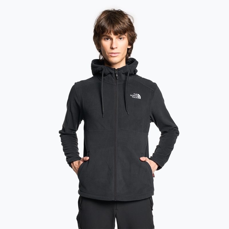 Bărbați The North Face Homesafe Full Zip Fleece Hoodie negru