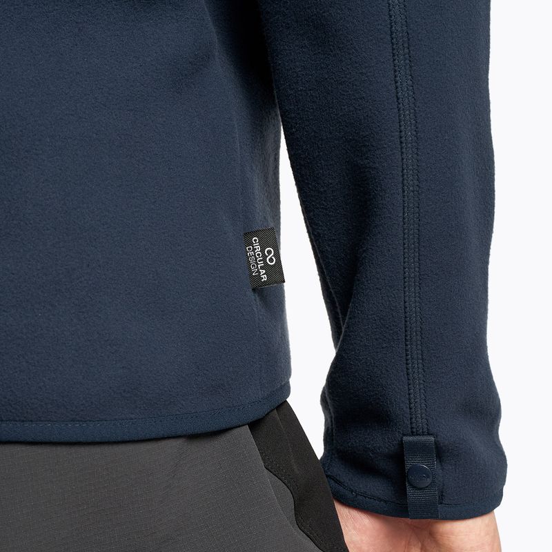 Hanorac fleece pentru bărbați The North Face 100 Glacier Full Zip summit navy 3