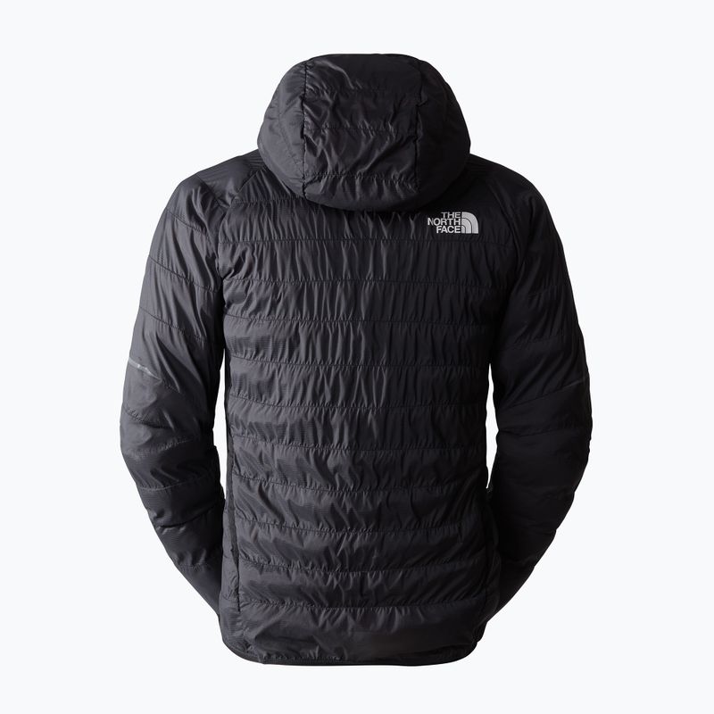 Jachetă de schi pentru bărbați The North Face Dawn Turn 50/50 Synthetic asfalt gri/roșu portocaliu 7