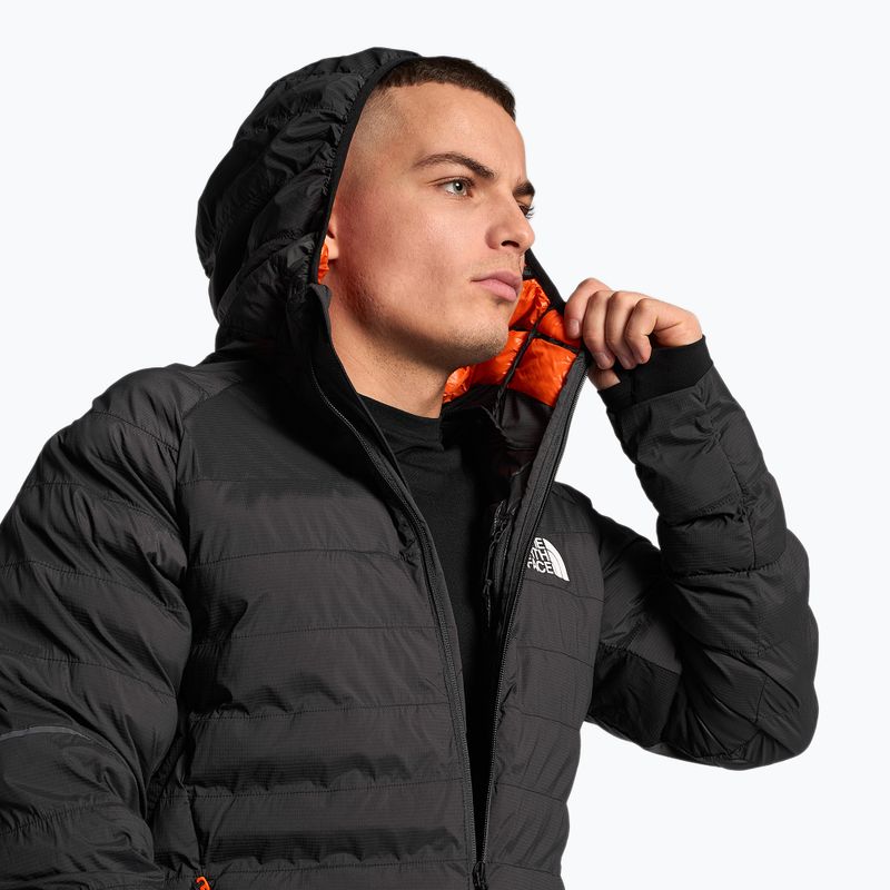 Jachetă de schi pentru bărbați The North Face Dawn Turn 50/50 Synthetic asfalt gri/roșu portocaliu 5